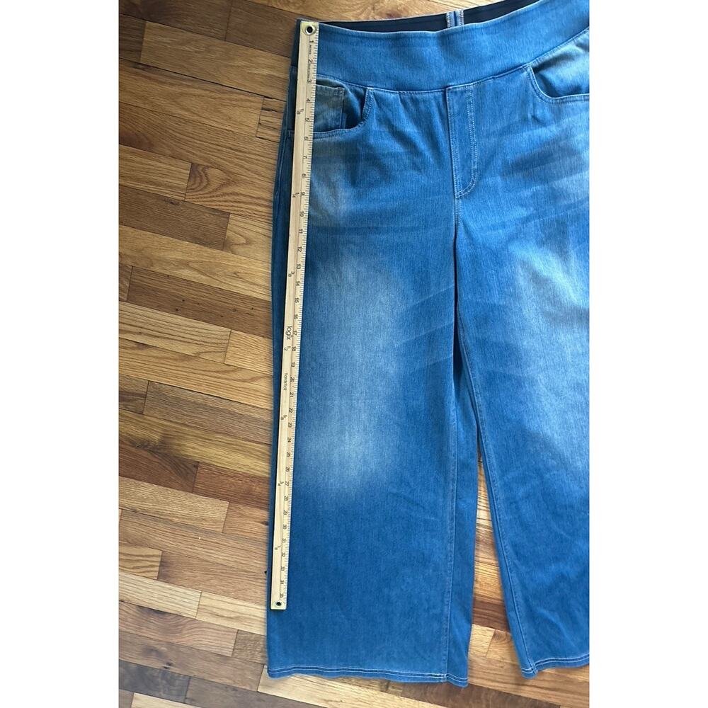 Halara Flex™ High Waisted Pockets Baggy Wide Leg Washed Casual Jeans Womens XL - Picture 5 of 9
